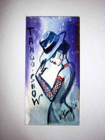 Tango watercolor