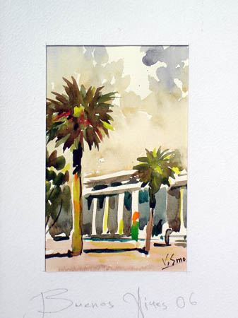 Tango watercolor